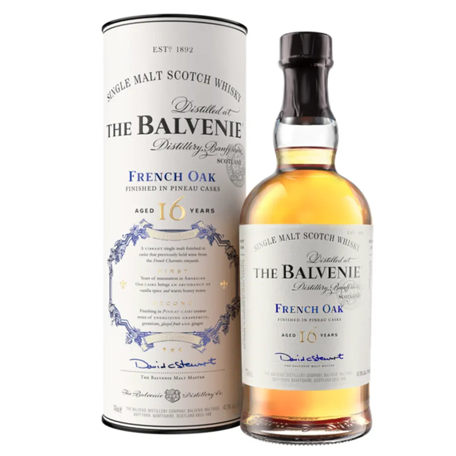The Balvenie Scotch Whisky, Single Malt, French Oak, 16