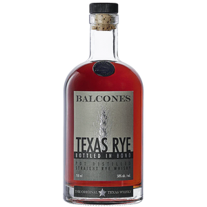 Balcones Texas Rye Bottled in Bond Rye Whiskey