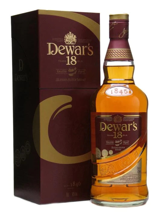 Dewar's 18 Year Old Double Aged Blended Scotch | 750ML