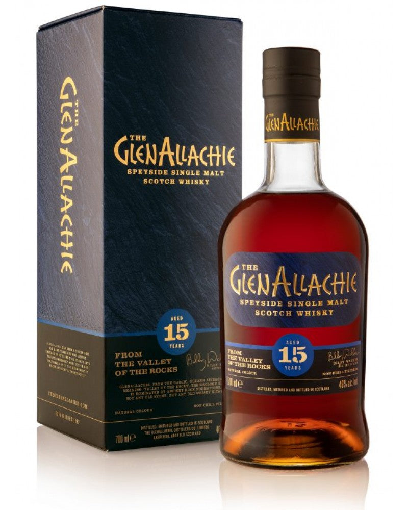 THE GLENALLACHIE 15 YEAR OLD SINGLE MALT