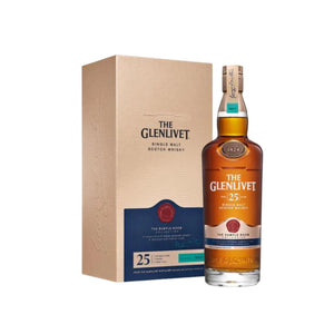 GLENLIVET 25 YEAR OLD THE SAMPLE ROOM SINGLE MALT SCOTCH WHISKY