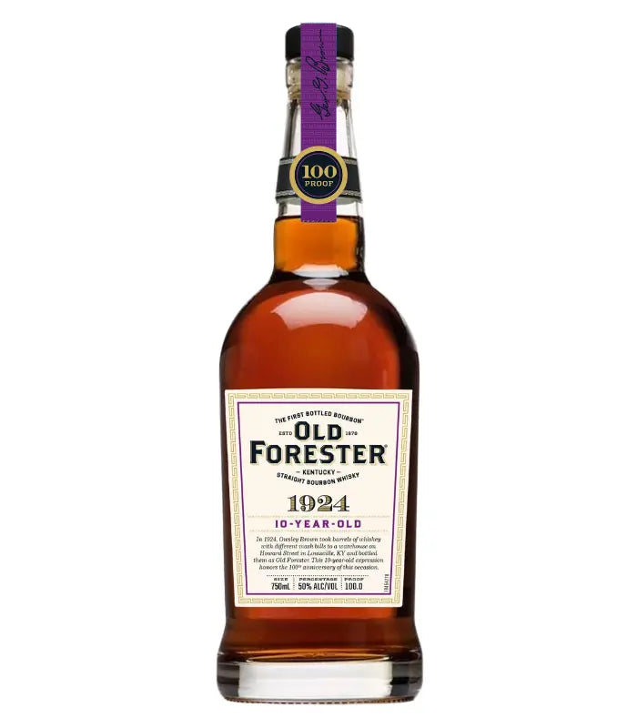 OLD FORESTER 1924 KENTUCKY STRAIGHT BOURBON WHISKEY