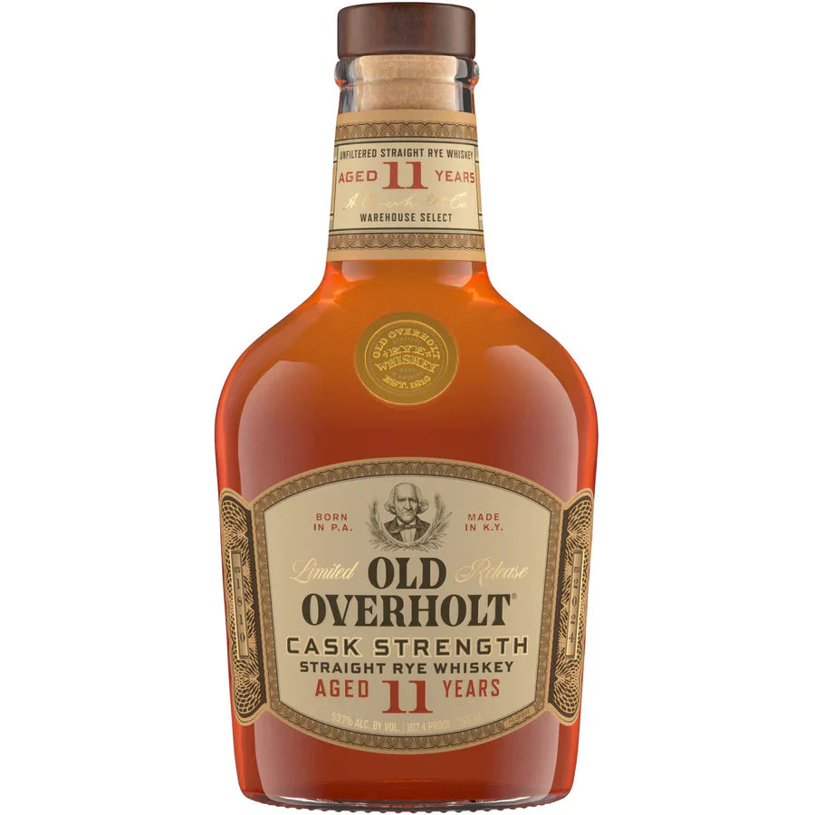 Old Overholt 11 Year Cask Strength Rye Whiskey (750 ml)