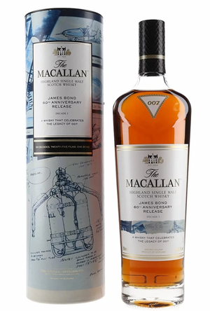 The Macallan James Bond 60th Anniversary Decade 1