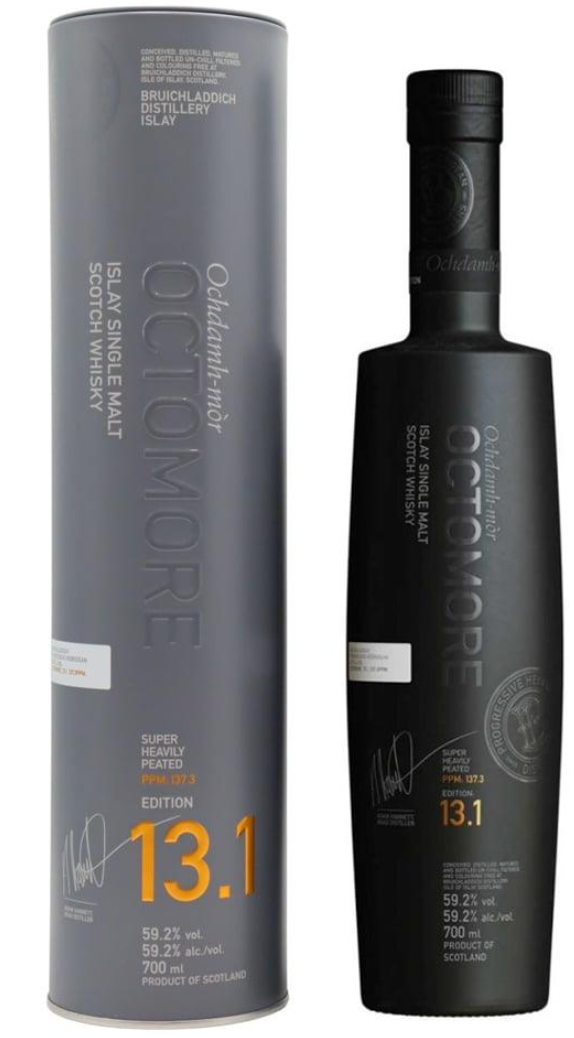 Octomore Edition 13.1 / 5 Year Old / Scottish Barley / Bourbon Cask Islay Whisky