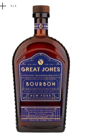 Great Jones Straight Bourbon Whiskey Manhattan 750ml