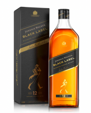 JOHNNIE WALKER SCOTCH BLENDED BLACK LABEL