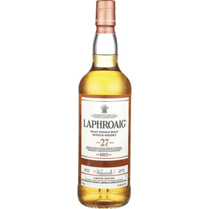 LAPHROAIG 27 YEAR ISLAY SINGLE MALT SCOTCH WHISKY