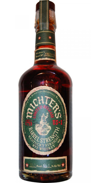 Michter's US-1 Limited Release Barrel Strength Kentucky Straight Rye Whiskey