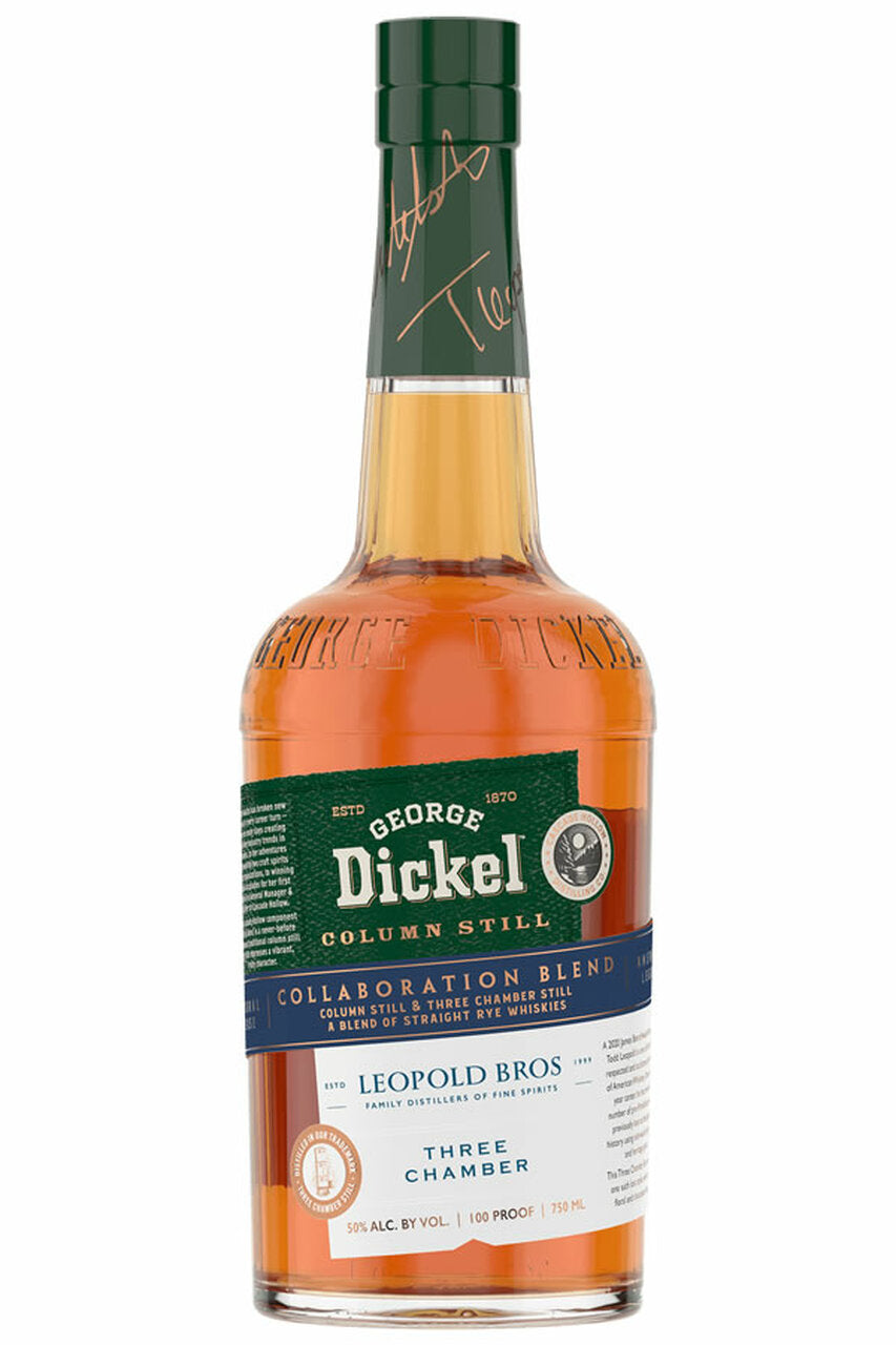 George Dickel and Leopold Bros. Collaboration Blend Rye Whisky