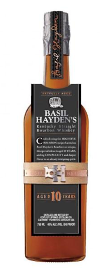 BASIL HAYDEN'S- Bourbon Whiskey Aged 10yrs (750mL)