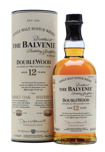 THE BALVENIE- Double Wood Aged 12yrs (750mL)