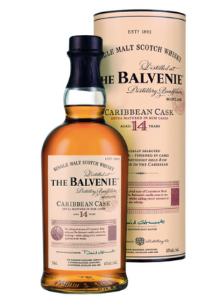 THE BALVENIE- Caribbean Cask 14yrs (750mL)