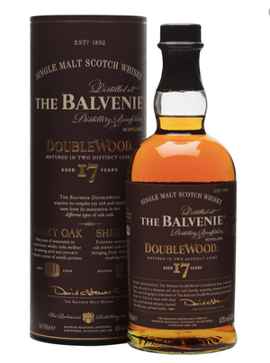 THE BALVENIE- Double Wood Aged 17yrs (750mL)