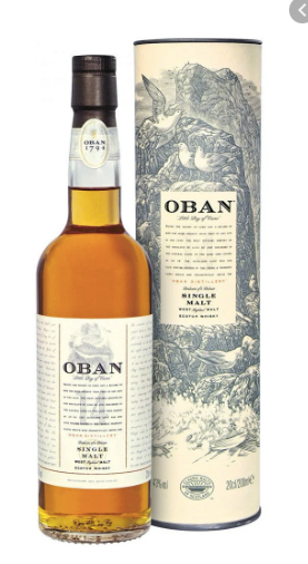 OBAN- Aged 14yrs Single Malt Whiskey (750mL)