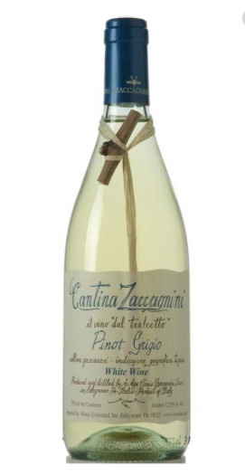 CANTINA ZACCAGINI- Pinot Grigio (750mL)