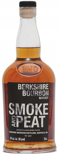 Berkshire Mountain Distillers Smoke and Peat Bourbon Whiskey