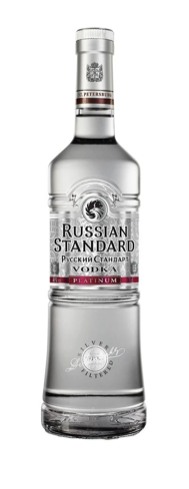 RUSSIAN STANDARD- Vodka Platinum (750mL)