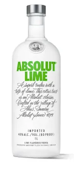 ABSOLUT Vodka- Lime (1L)