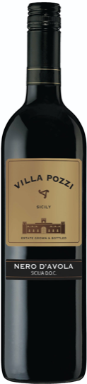 VILLA POZZI- Nero D'Avola (750mL)