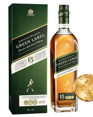 JOHNNIE WALKER- Green Label (750mL) Scotch