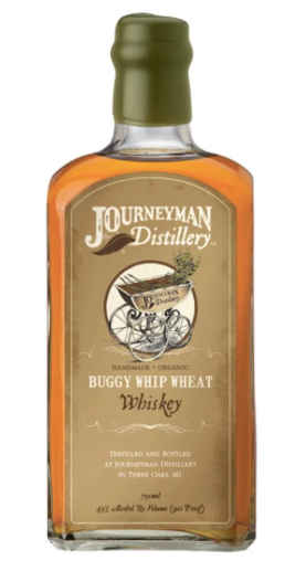 JOURNEYMAN DISTILLERY- Buggy Whip Wheat Whiskey (750mL) Bourbon