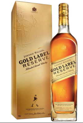 JOHNNIES WALKER - GOLD LABEL RESERVE BLENDED SCOTCH WHISKY (750mL)