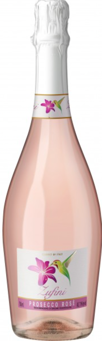Zufini - Rose Prosecco (750mL) (Kosher)