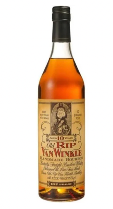 Old Rip Van Winkle 10 Years Old Pappy Bourbon