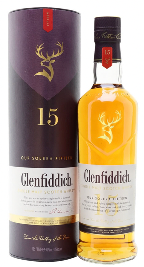 Glenfiddich 15 Years Old (750mL)