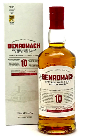 Benromach 10 Years Old  (750mL)