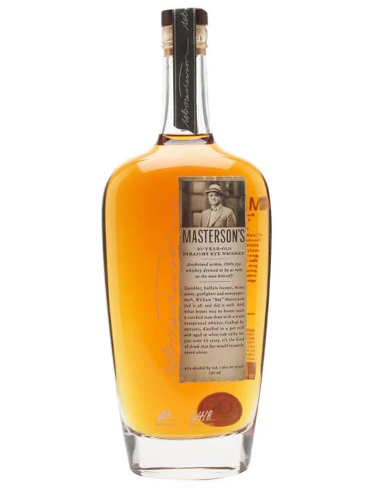 Masterson's 10 Year Straight Rye Whiskey